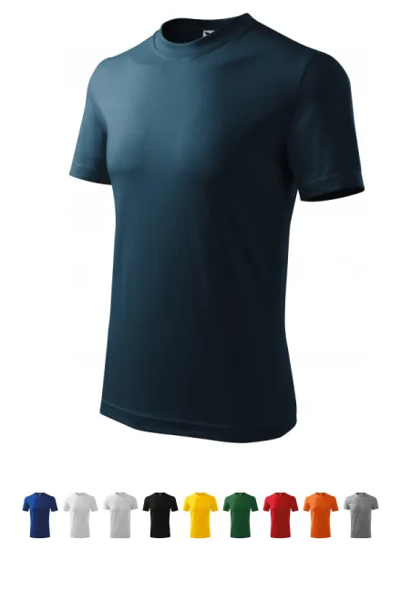 Κλασικό μπλουζάκι, σκούρο μπλε