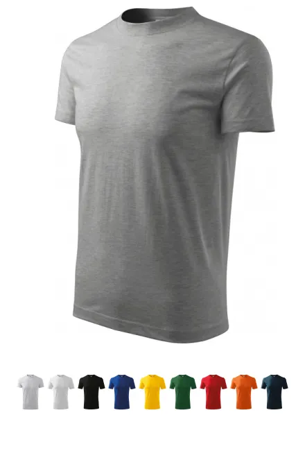 Κλασικό μπλουζάκι, σκούρο γκρι μάρμαρο