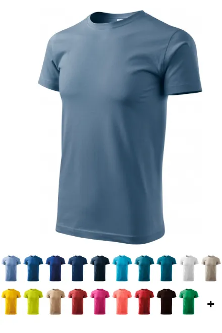 Μπλουζάκι Unisex υψηλότερου βάρους, τζην