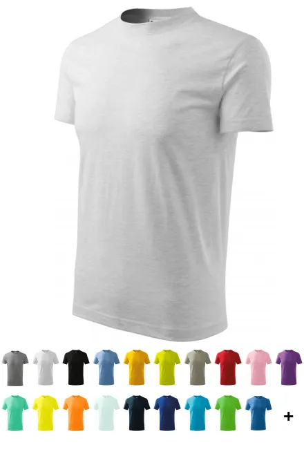 Παιδικό απλό μπλουζάκι, ανοιχτό γκρι μάρμαρο