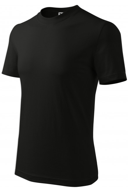 Κλασικό μπλουζάκι, μαύρος, μαύρα μπλουζάκια