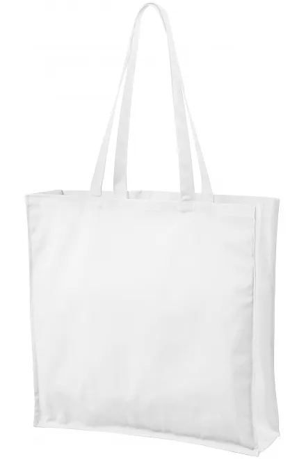 Μεγάλη τσάντα για ψώνια, λευκό