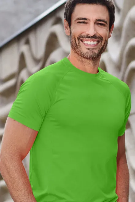 Ανδρικό αθλητικό μπλουζάκι, ΠΡΑΣΙΝΟ μηλο