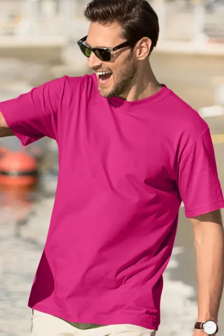 Ανδρικό κλασικό μπλουζάκι, μωβ