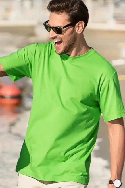 Ανδρικό κλασικό μπλουζάκι, ΠΡΑΣΙΝΟ μηλο