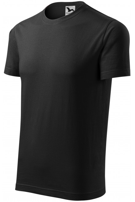 Μπλουζάκι με κοντά μανίκια, μαύρος, μονόχρωμα μπλουζάκια
