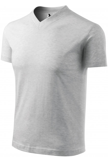 Μπλουζάκι με κοντά μανίκια, μεσαίο βάρος, ανοιχτό γκρι μάρμαρο, μπλουζάκια με κοντά μανίκια