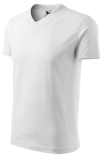 Μπλουζάκι με κοντά μανίκια, μεσαίο βάρος, λευκό