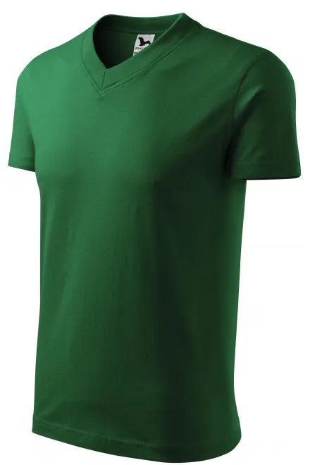 Μπλουζάκι με κοντά μανίκια, μεσαίο βάρος, πράσινο μπουκάλι