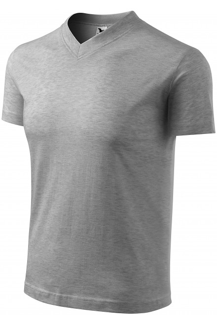 Μπλουζάκι με κοντά μανίκια, μεσαίο βάρος, σκούρο γκρι μάρμαρο, μπλουζάκια χωρίς εκτύπωση
