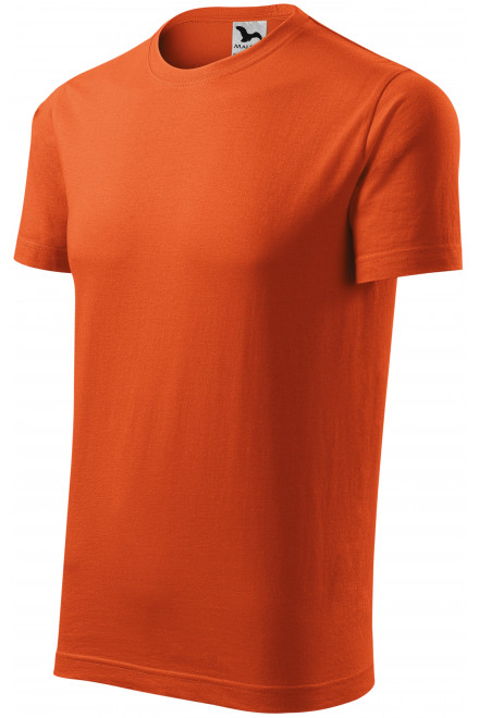 Μπλουζάκι με κοντά μανίκια, πορτοκάλι, βαμβακερά μπλουζάκια