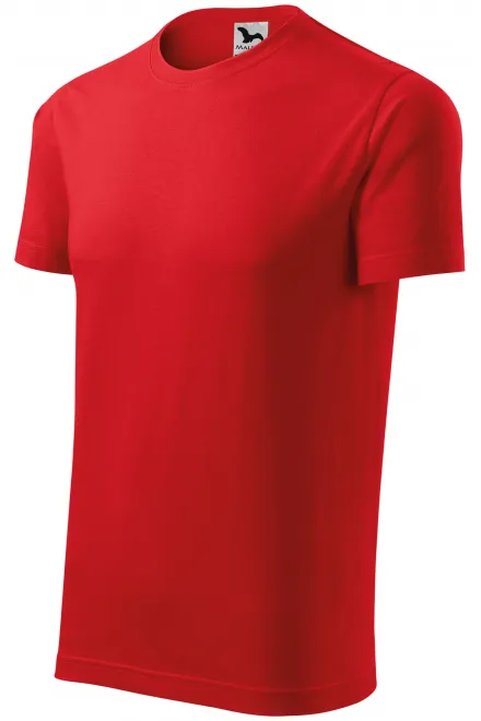 Μπλουζάκι με κοντά μανίκια, το κόκκινο
