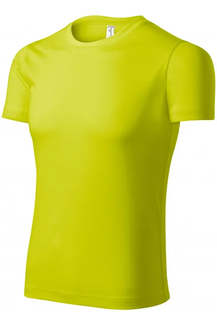 Μπλουζάκι Unisex Sports, κίτρινο νέον
