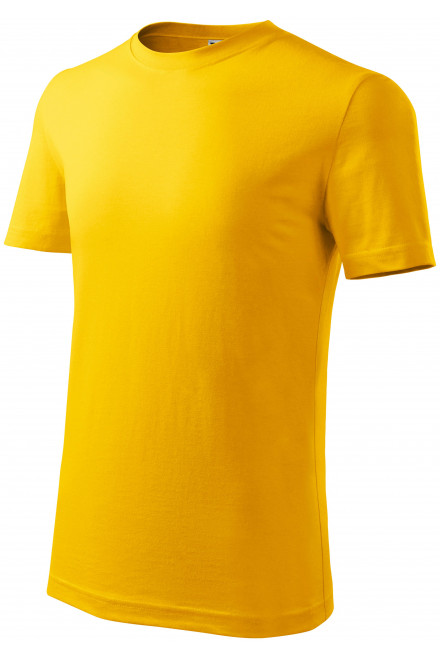 Παιδικό ελαφρύ μπλουζάκι, κίτρινος, μπλουζάκια για εκτύπωση