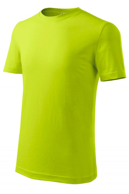 Παιδικό ελαφρύ μπλουζάκι, πράσινο ασβέστη, παιδικά μπλουζάκια