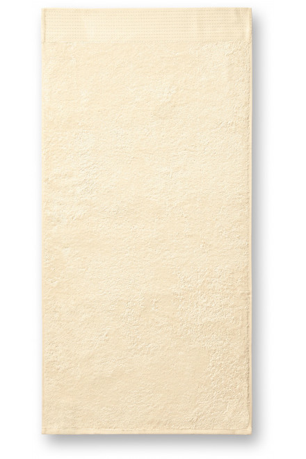 Πετσέτα μπάνιου μπαμπού, 70x140cm, αμύγδαλο