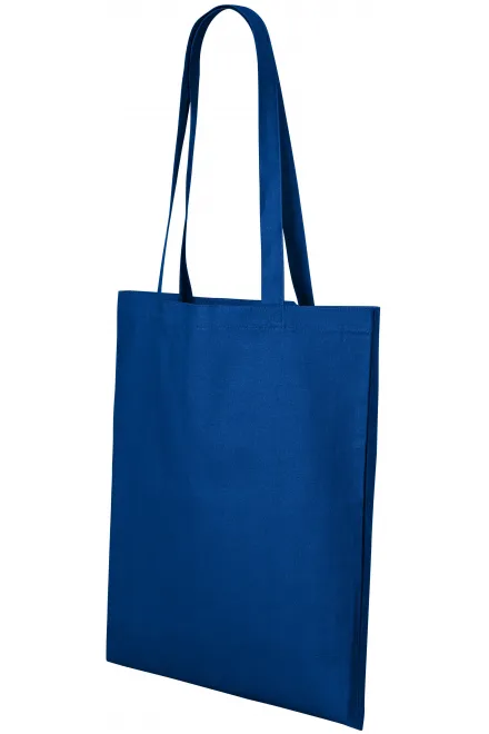 Τσάντα αγορών βαμβακιού, μπλε ρουά