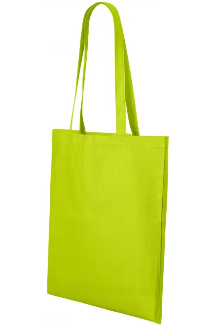 Τσάντα αγορών βαμβακιού, πράσινο ασβέστη